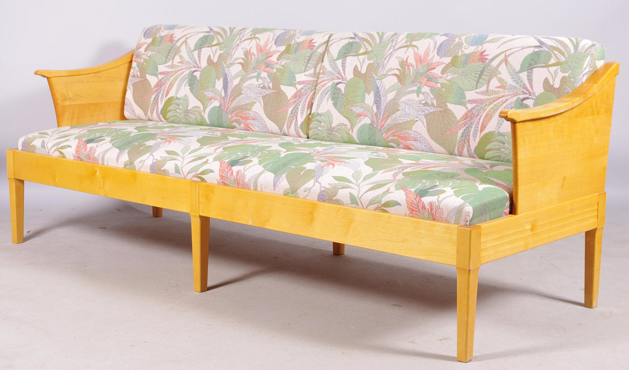 SOFFA, "Stora salen", björk, design Carl Malmsten.