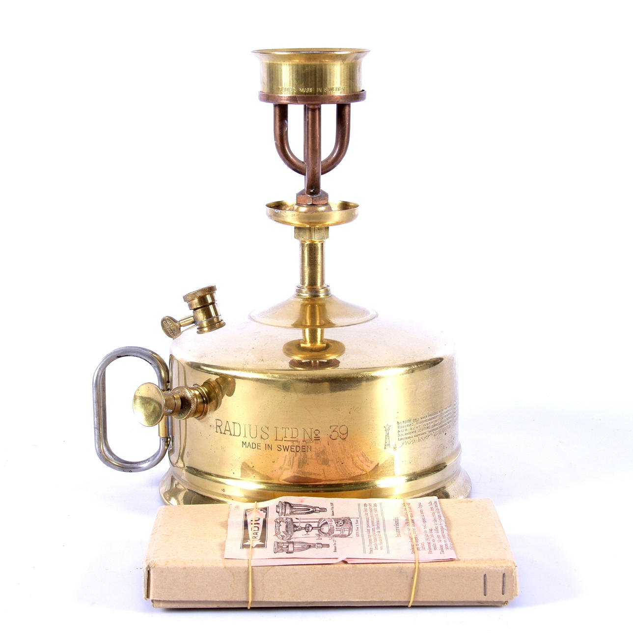 SPRITKÖK, mässing, Radius ltd 39.