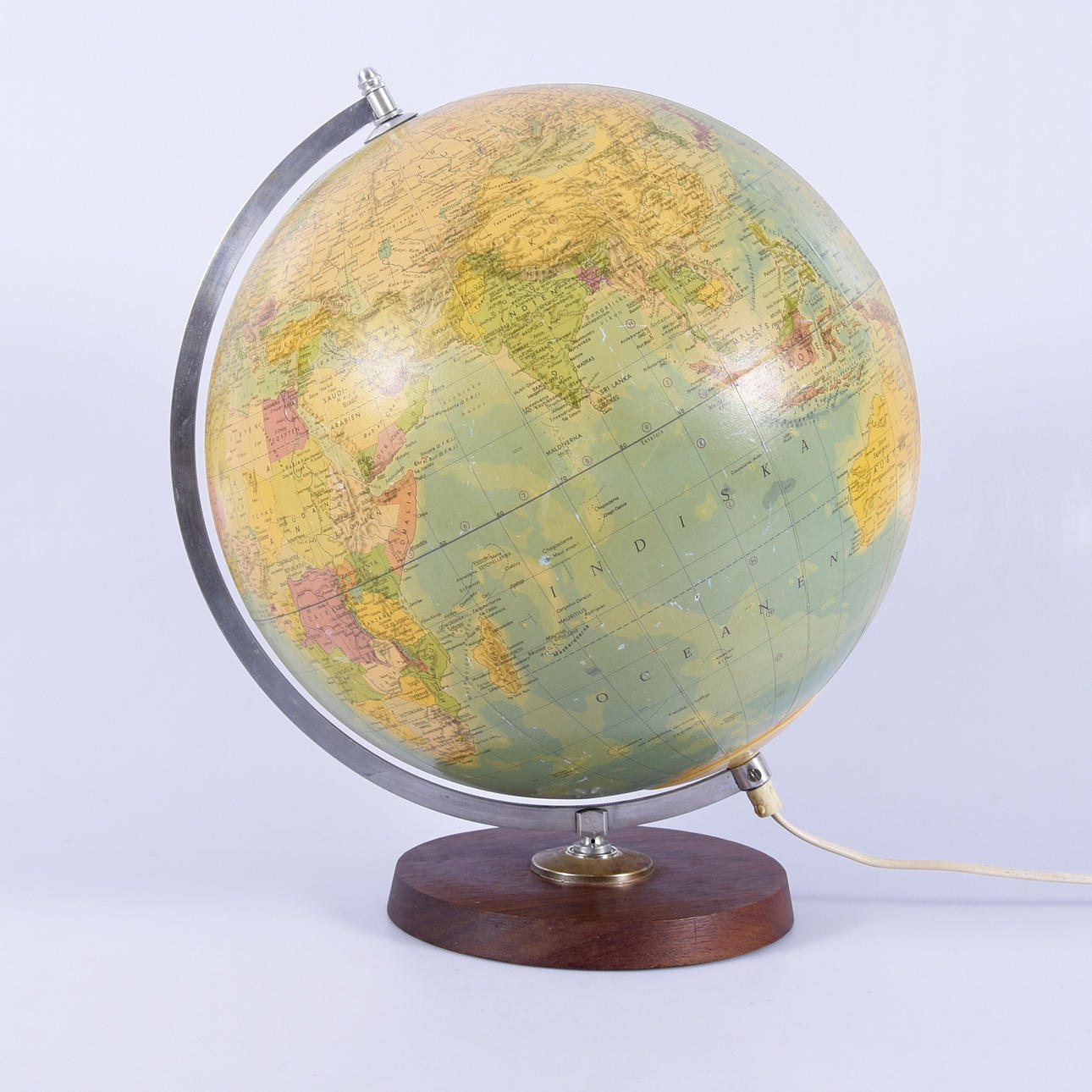 JORDGLOB, Räths Polistiska Jordglob.