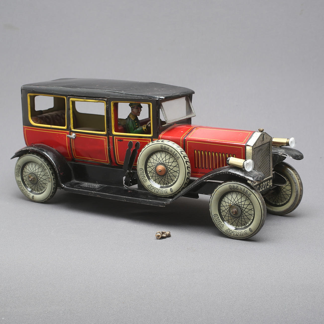 TIPPCO limousine, clockwork, electric lighting, Germany, 1930s.
