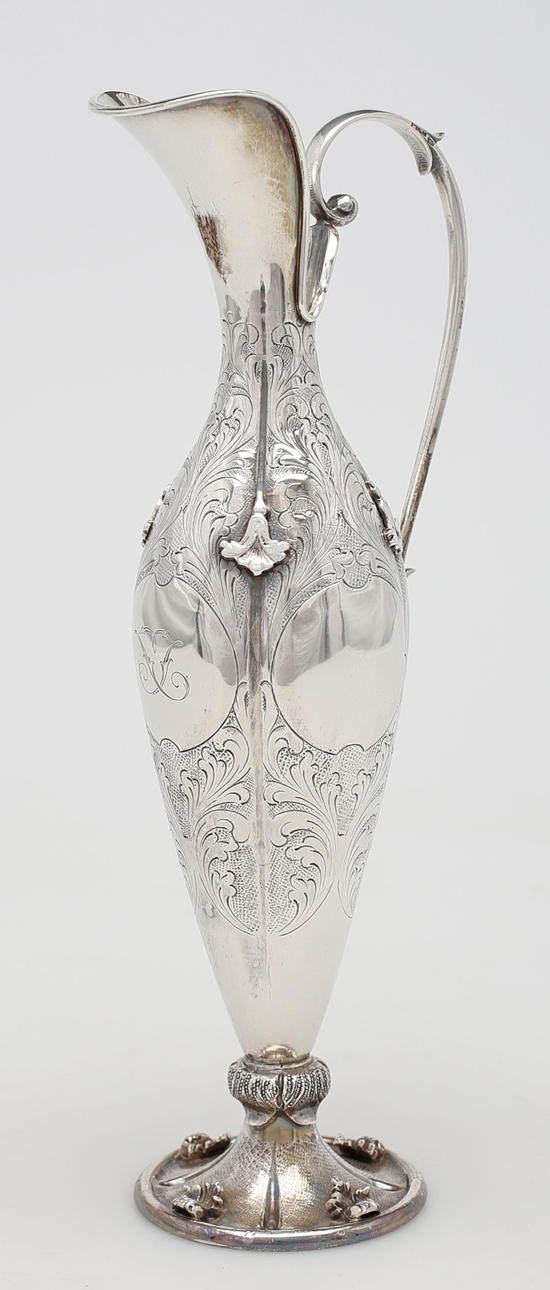 KANNA MED HÄNKEL, sterlingsilver, 1900-tal.