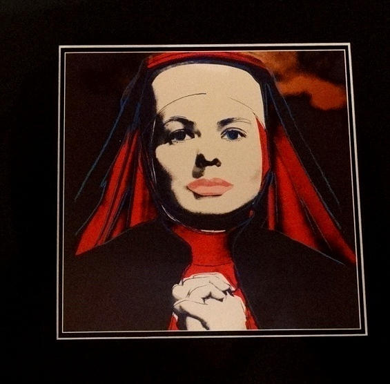 ANDY WARHOL: INGRID BERGMAN, FARBOFFSET, MALMÖ, 1983.