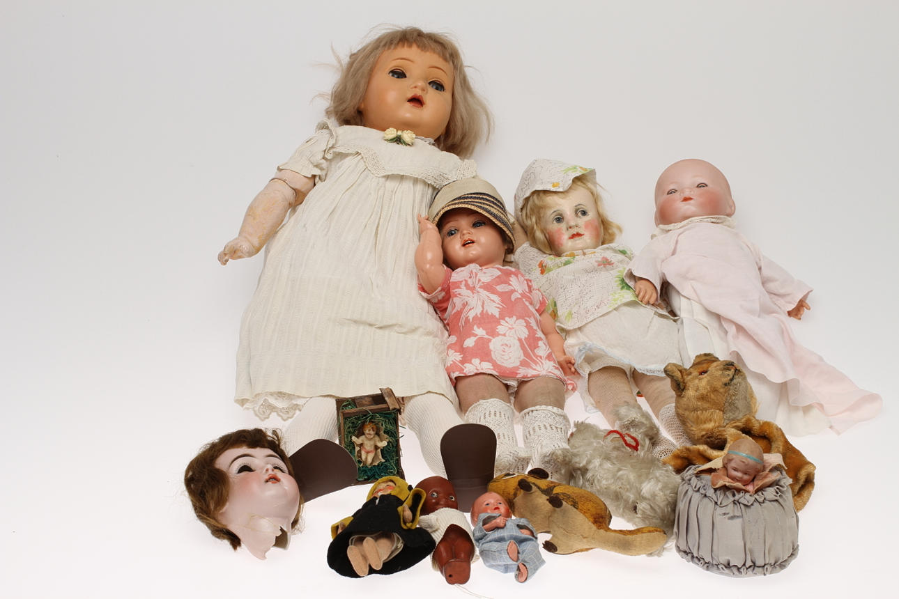 DOCKOR , STEIFF HANDDOCKA , KÄMMER & REINHARDT, ARMAND MARSEILLE med flera.