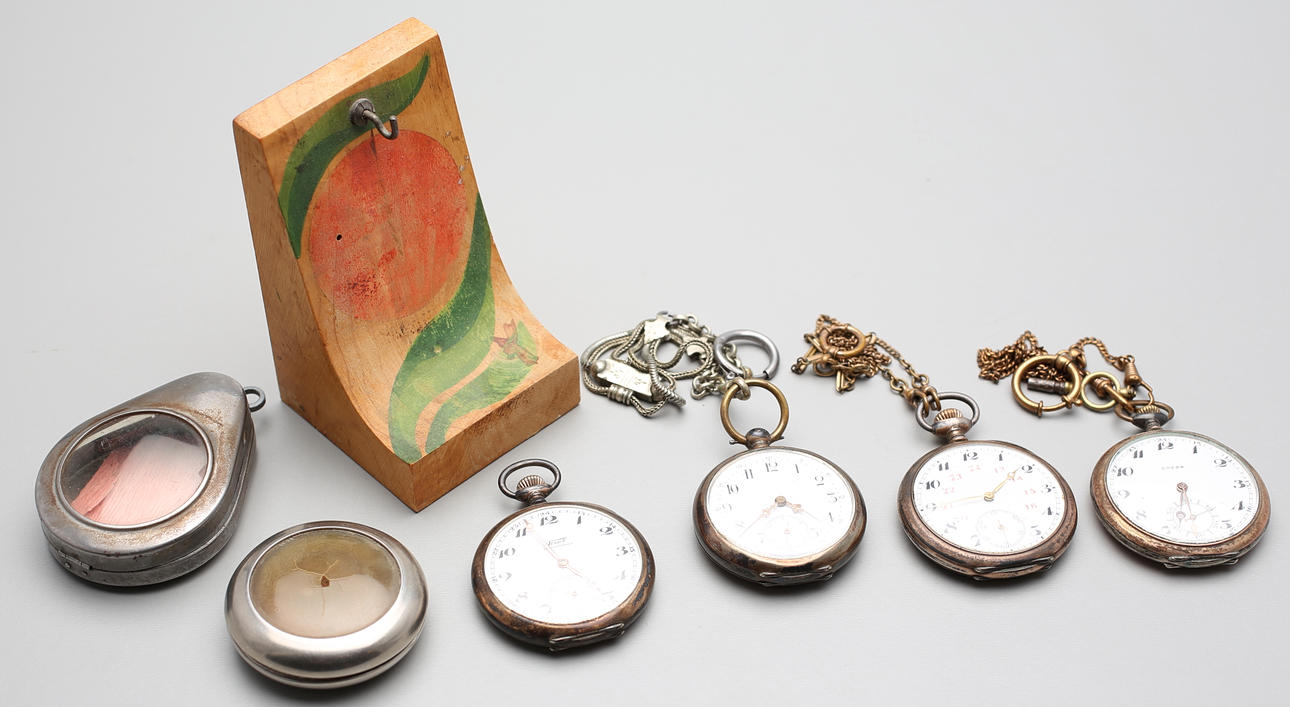 FICKUR, 4 st, bl.a Tissot, Oreba.