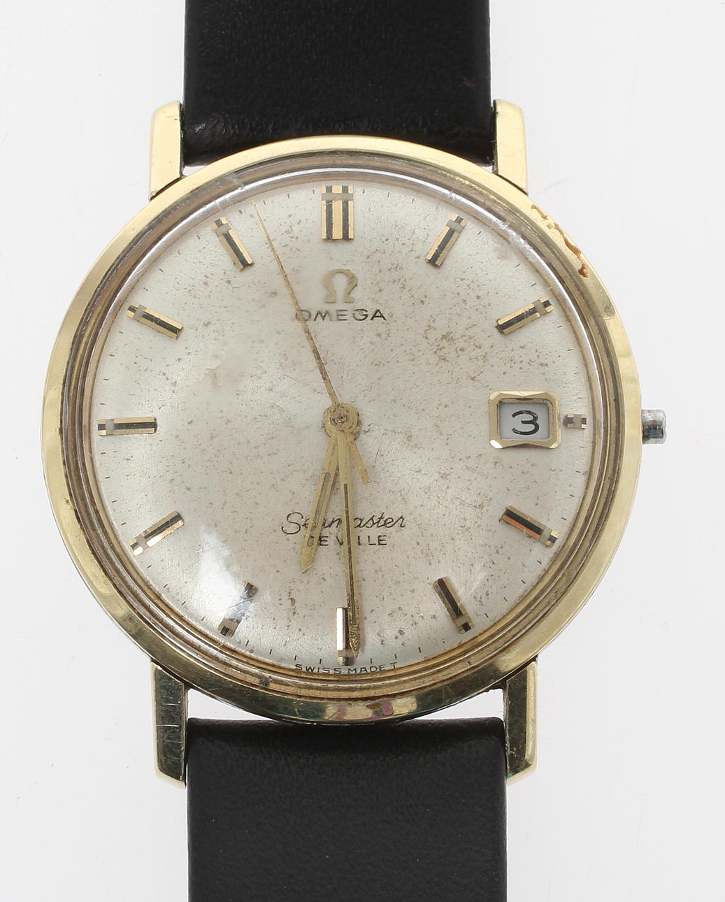 HERRARMBANDSUR, Omega Seamaster De Ville, 1950/60-tal.