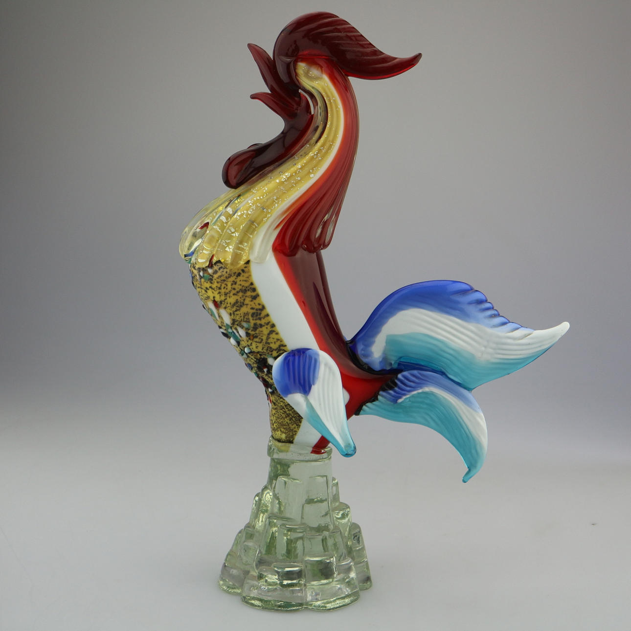 VINTAGE MURANO GLAS HAHN.