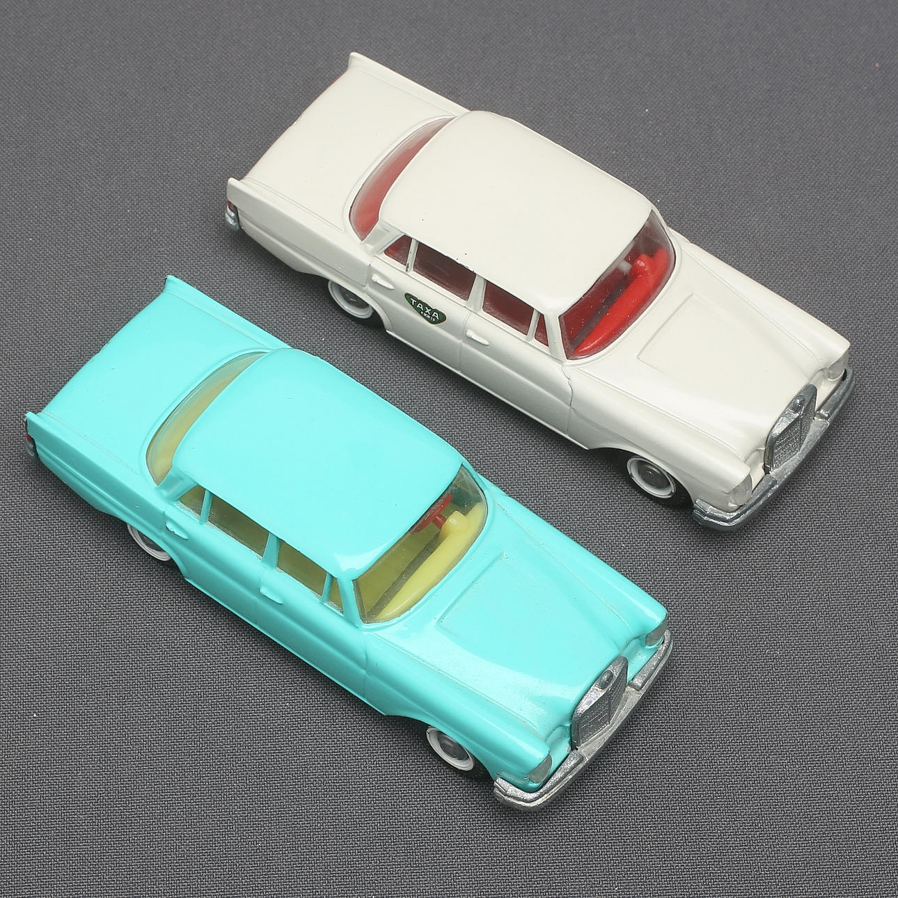 TEKNO, 2 pcs, Mercedes-Benz 220 SE, passenger cars, no. 726