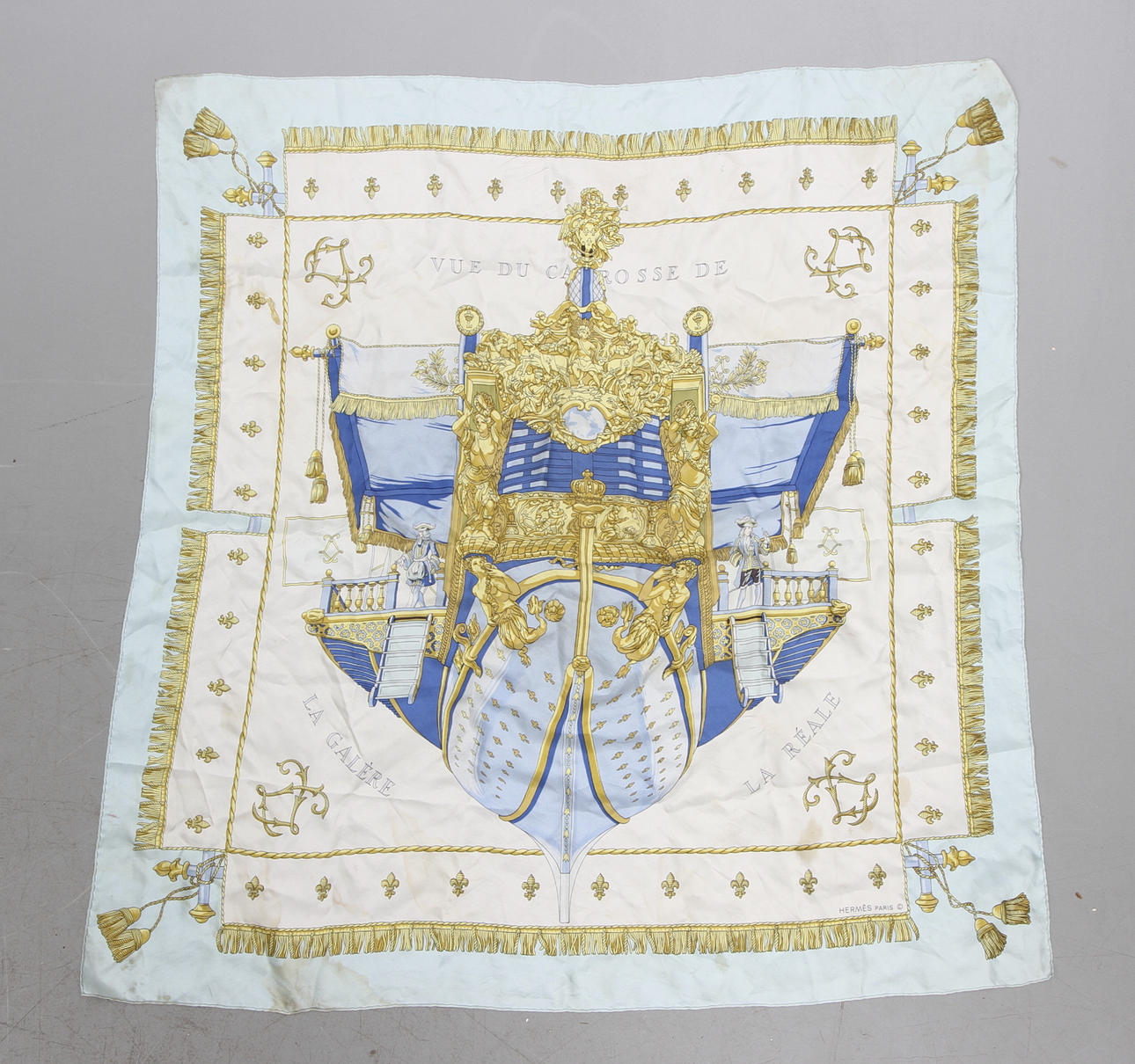 SCARF, "Vue du carosse de la Galere la Reale", Hermès.