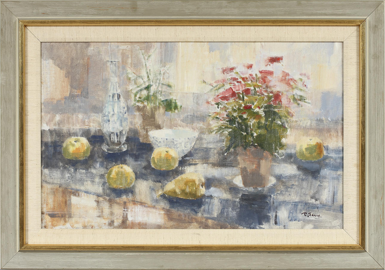 RAGNAR FALK. Olja på duk. Signerad.