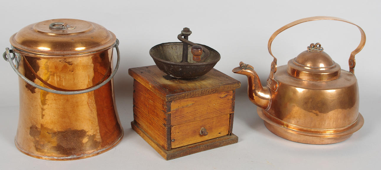 KAFFEKITTEL, HINK SAMT KAFFEKVARN.