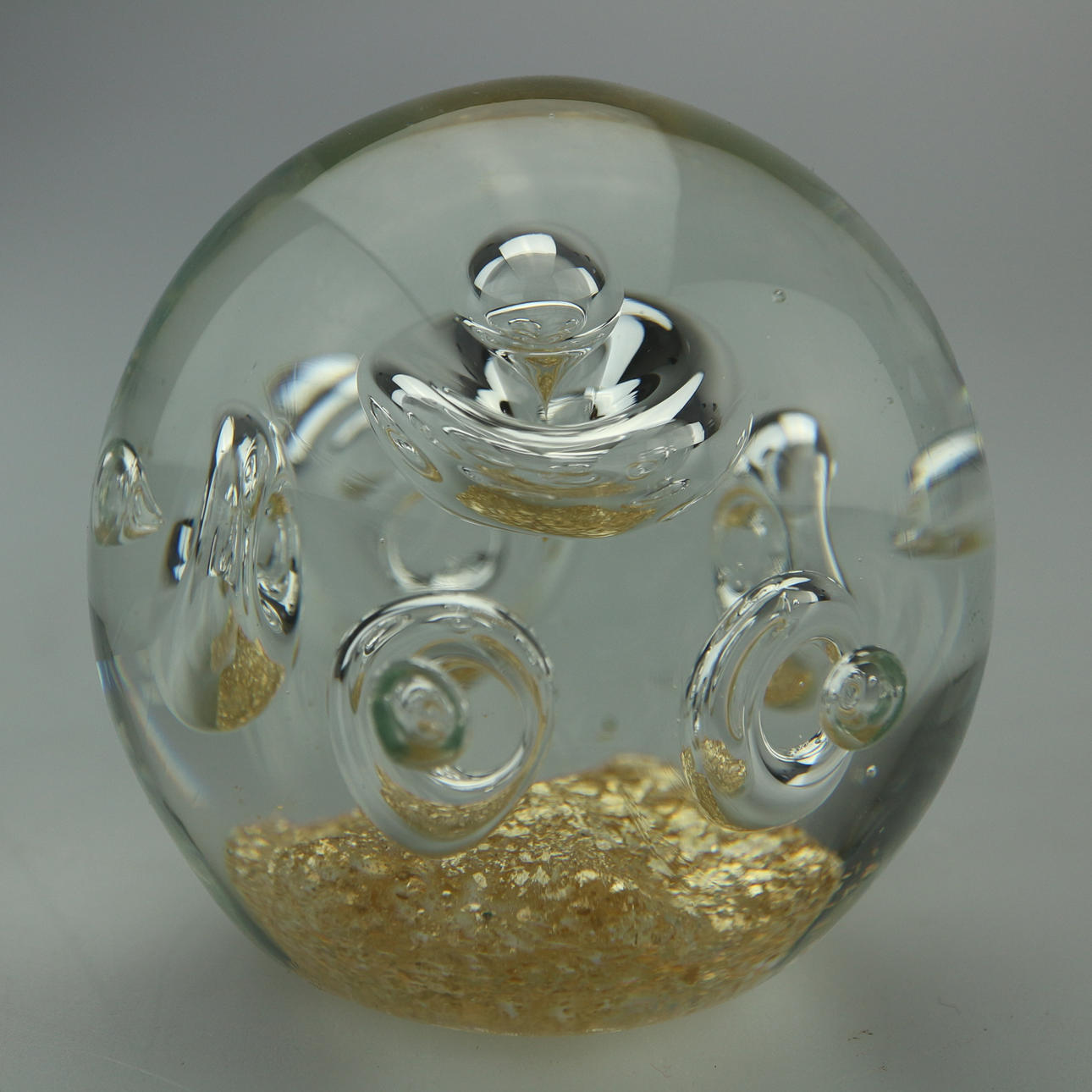 VINTAGE MURANO GLAS BRIEFBESCHWERER PAPERWEIGHT.