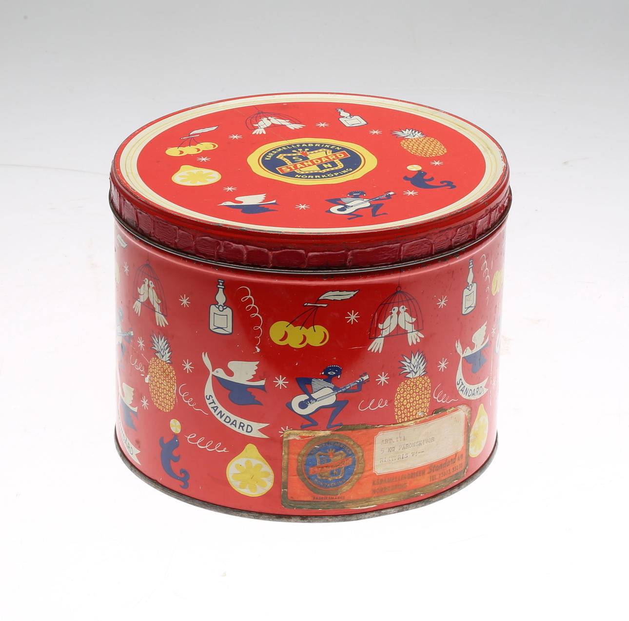 TIN CAN, Karamellfabriken SN Standard, Norrköping.