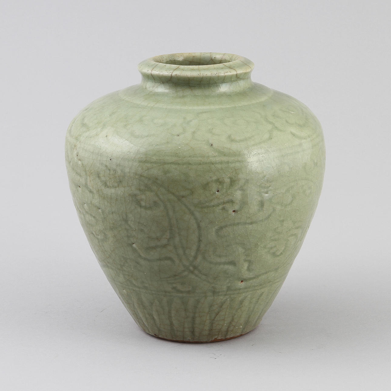 URNA, stengods, Kina, Ming(1368-1644).