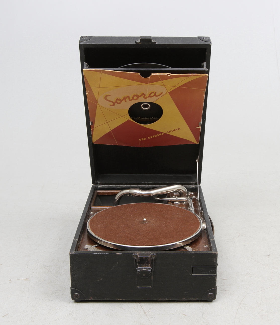 RESEGRAMMOFON, His Masters Voice, 1920-30-tal.