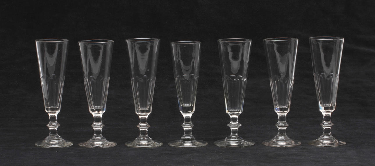 CHAMPAGNESTRUTAR, 7 st, 1900-tal.