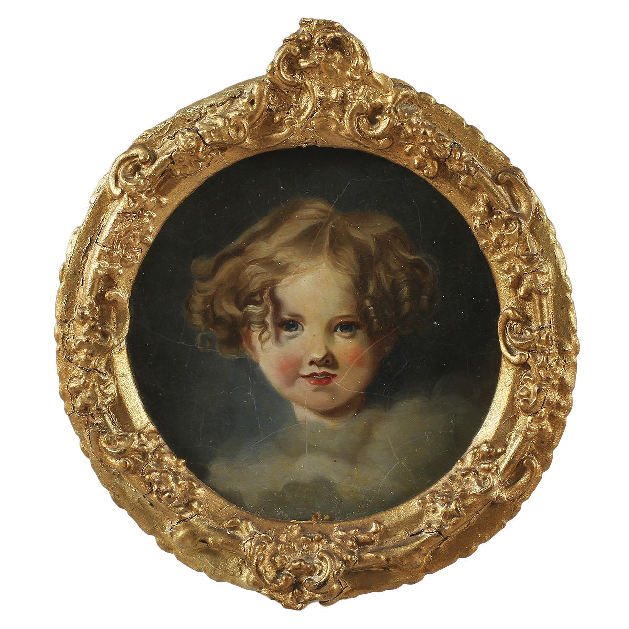 OKÄND KONSTNÄR. Miniatyrmålning, 1800-tal.