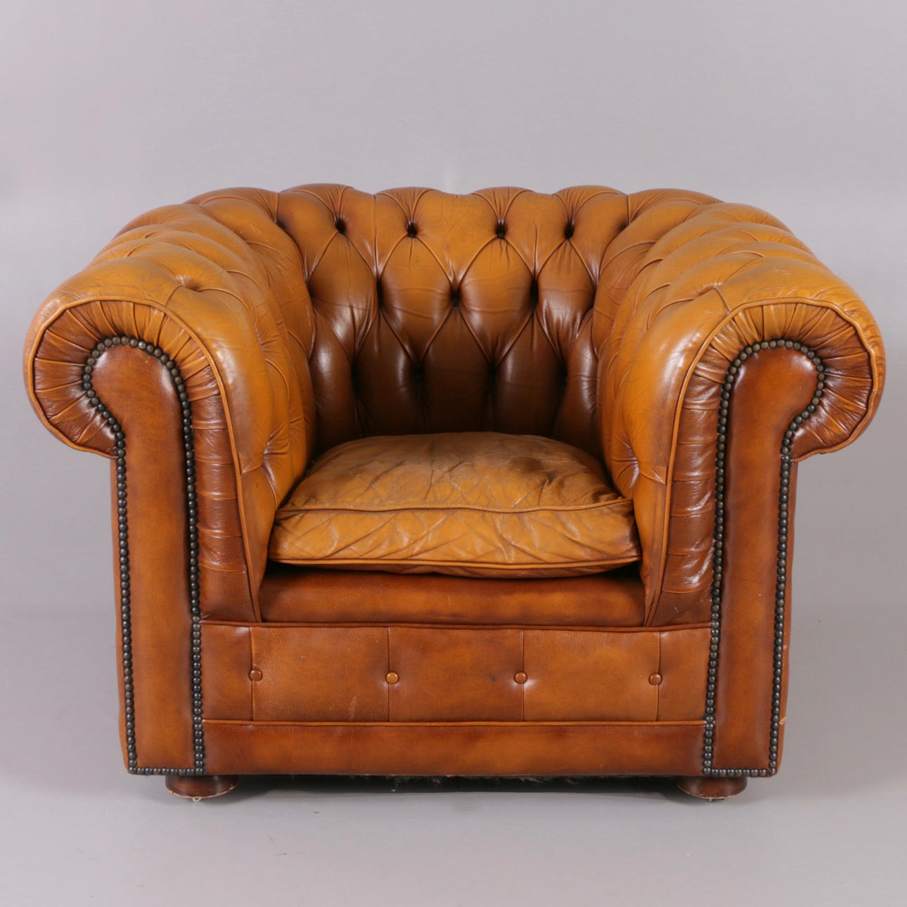 FÅTÖLJ, Chesterfield, 1900-tal.