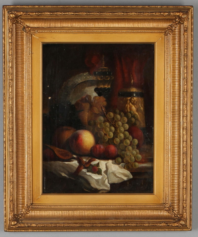 OKÄND KONSTNÄR. Stilleben, olja på duk, 1900-tal.