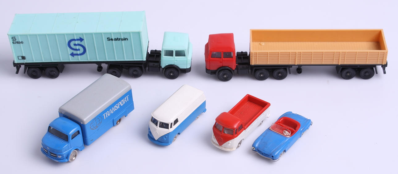 LEKSAKSBILAR, 6 st, plast.