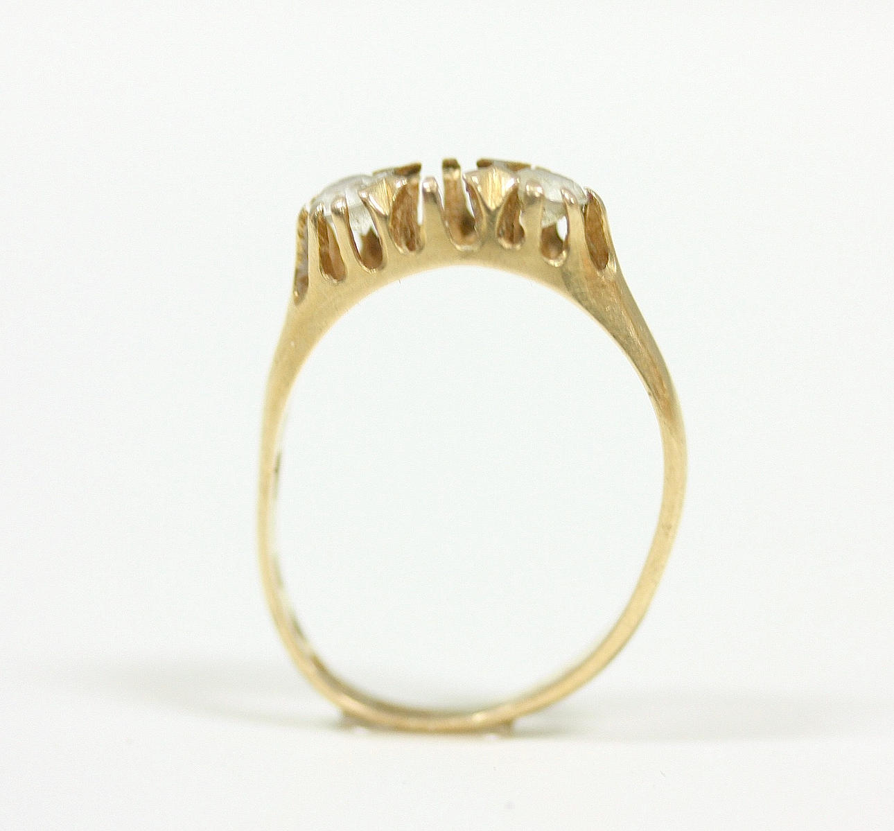 RING, med stenar, 18k guld, Carlson K & E.