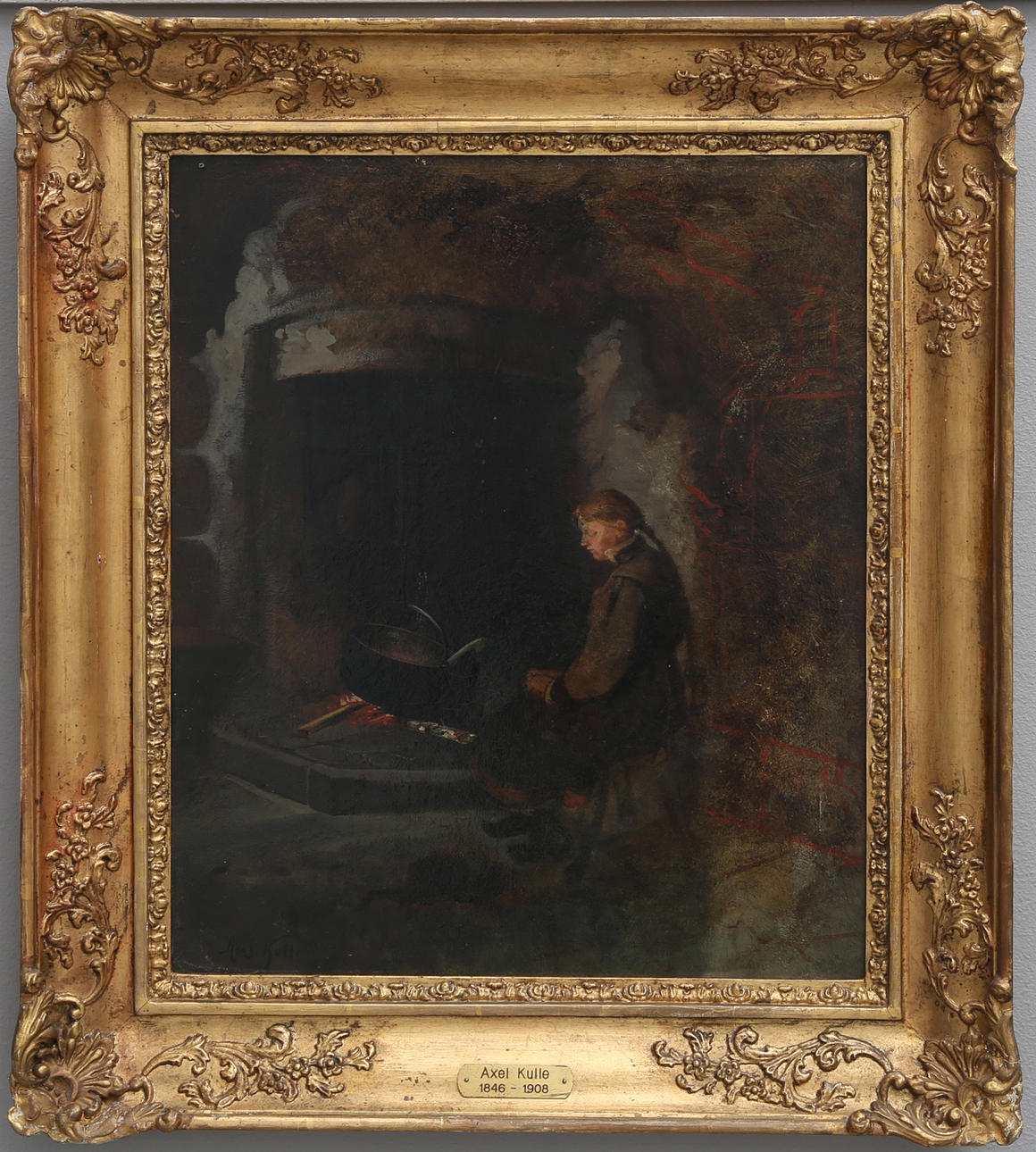 AXEL KULLE. KITCHEN INTERIOR.