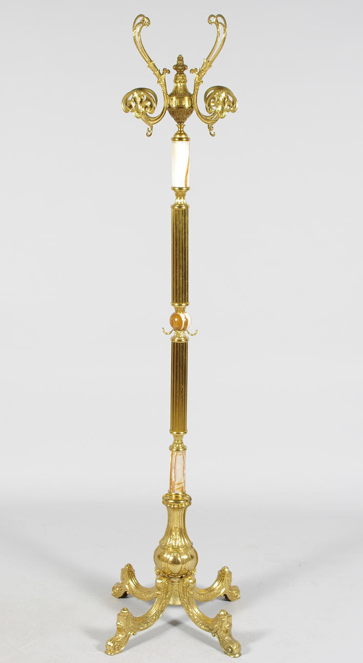 TAMBURMAJOR, mässing/onyx 1900-tal.