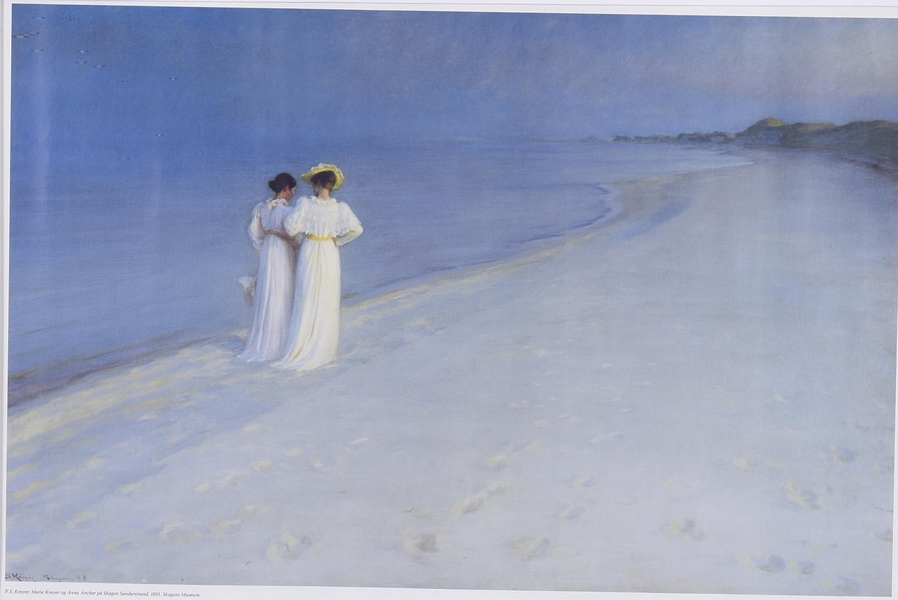 MALING, offsettryk efter Peder Severin Krøyer, 19/2000 tallet.