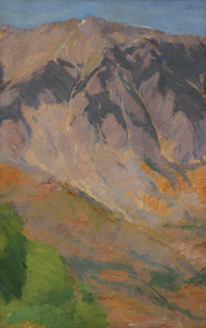 KARL ISAKSON. tillskriven, olja på duk.