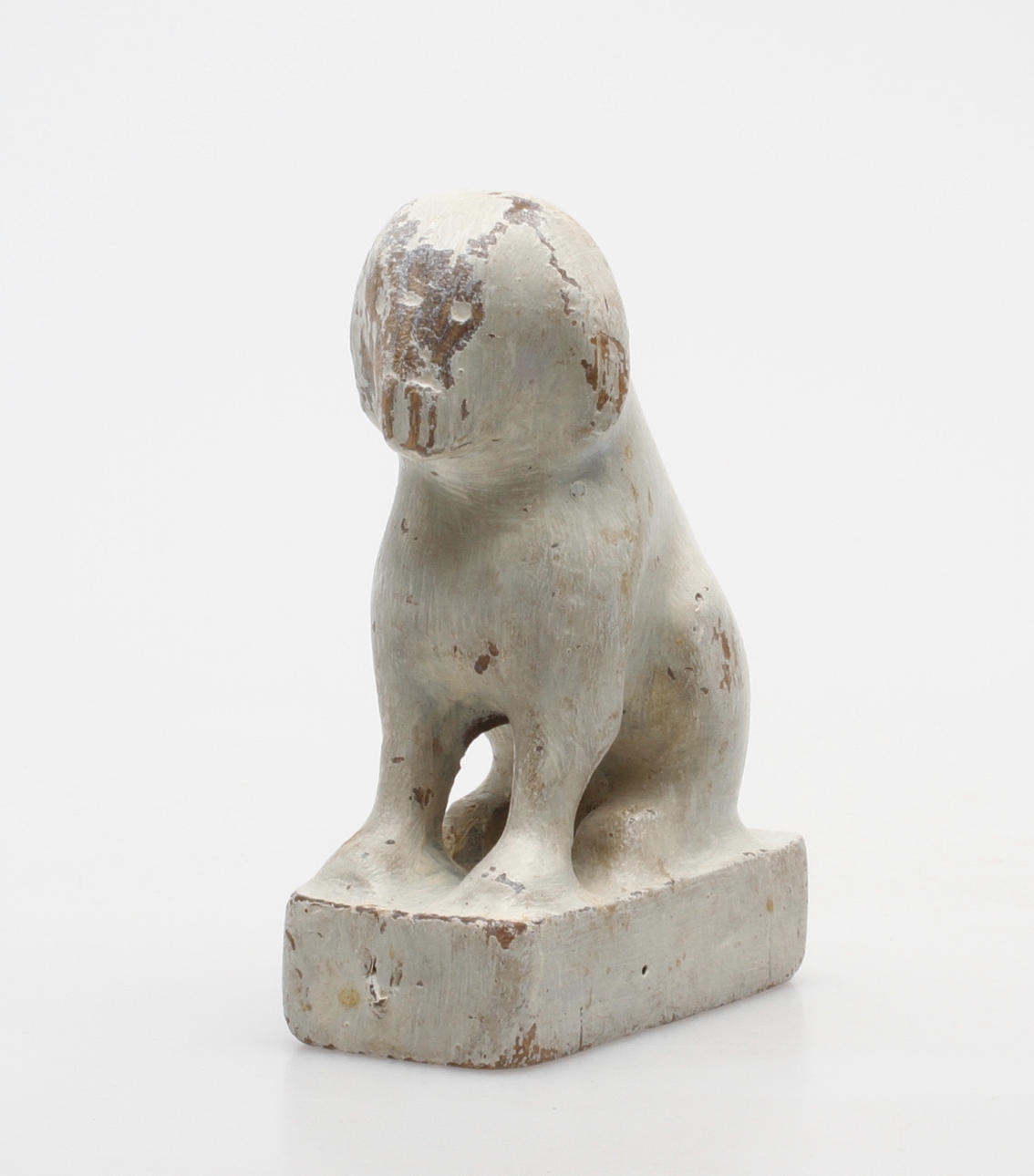 SKULPTUR, trä, allmoge, 1800-tal.