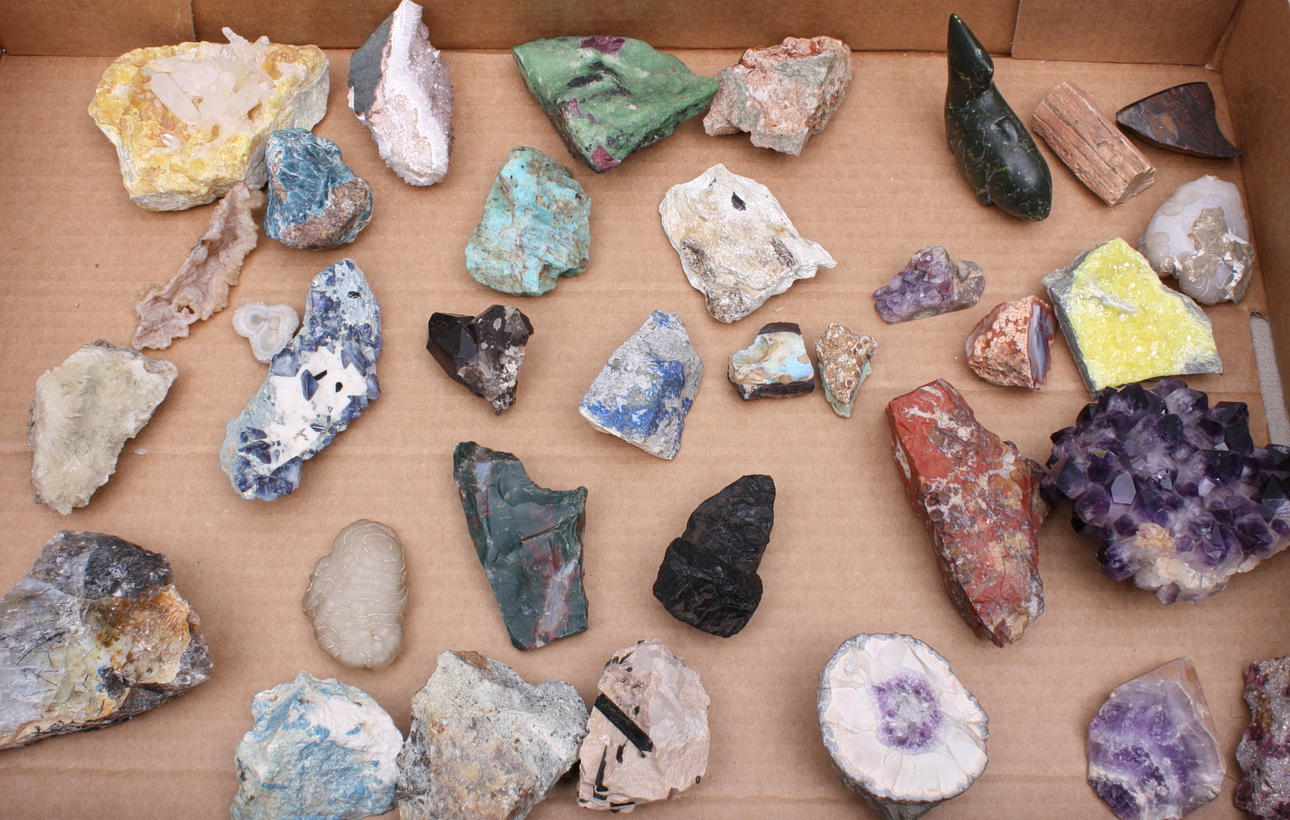 STENSAMLING, ca 30 stenar.