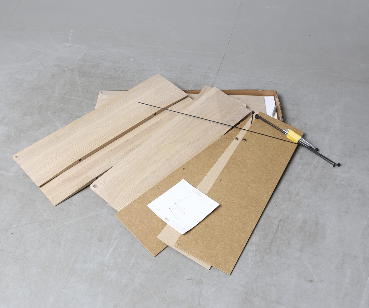 REGALABSCHNITTTEILE, Stedge, Leonard Aldenhoff, Woud.