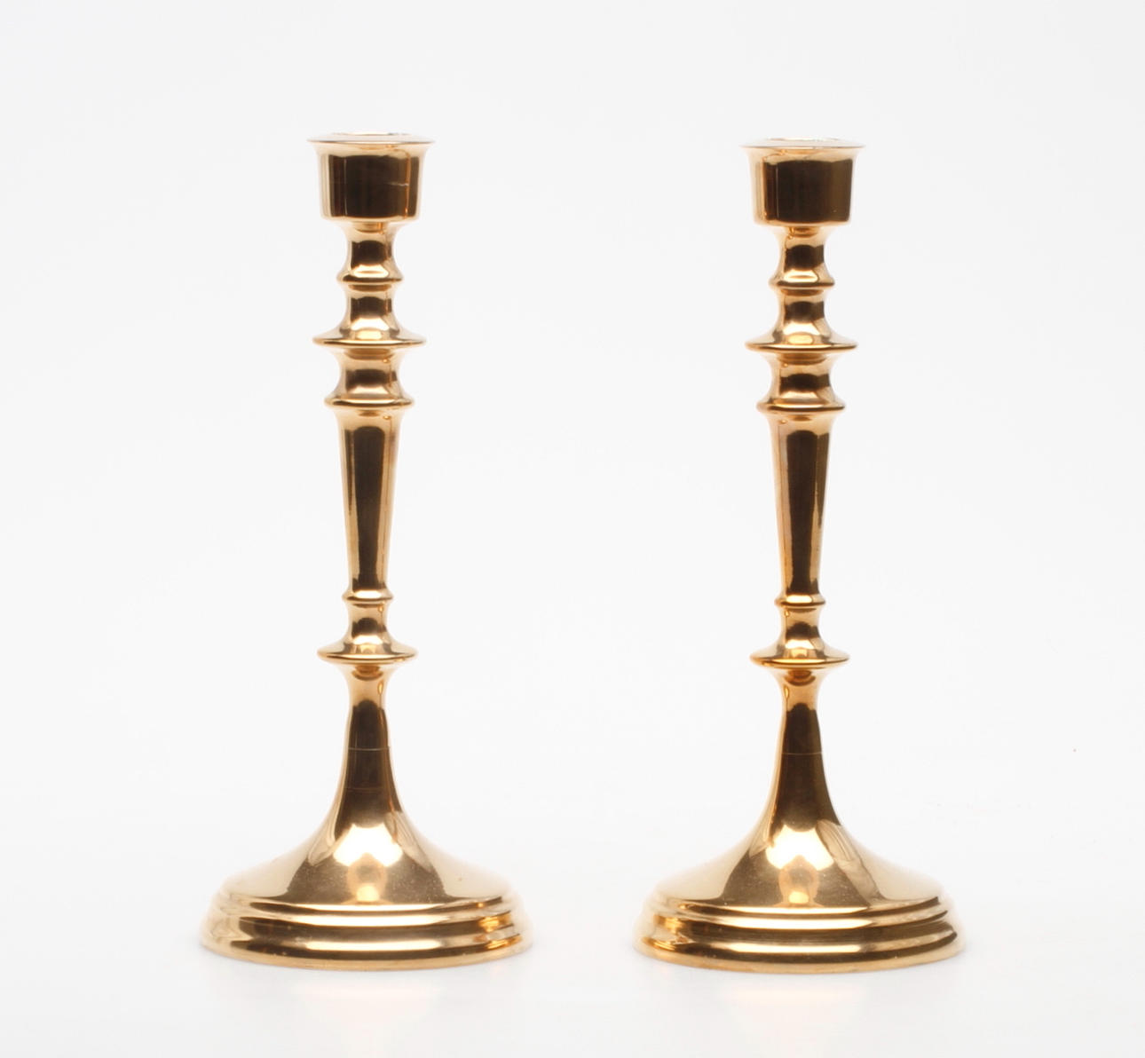 LJUSSTAKAR, ett par, malm, Bersbo, "1987 Oskar".