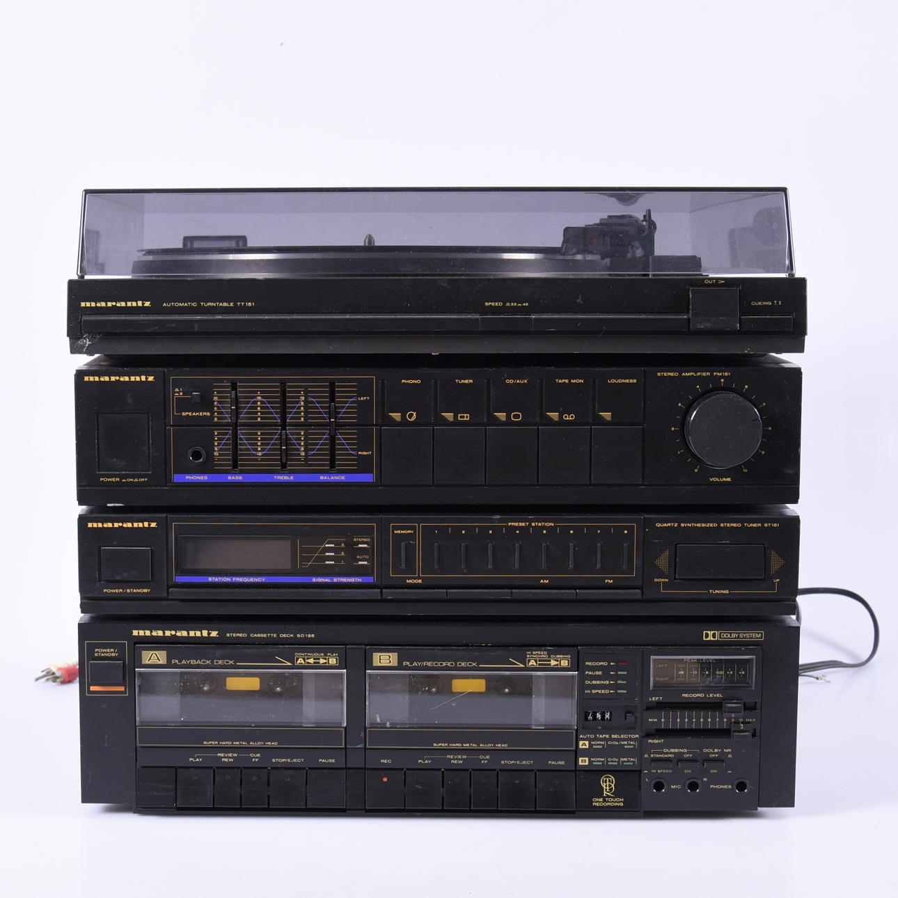 STEREO, 4-delar, Marantz.