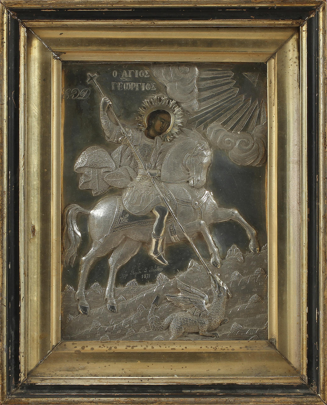 IKON, silverrizza, 18/1900-tal.