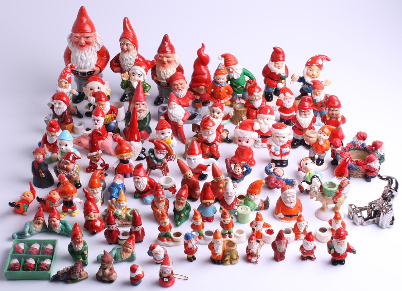 TOMTESAMLING, porslin/plast/glas/gips/keramik.