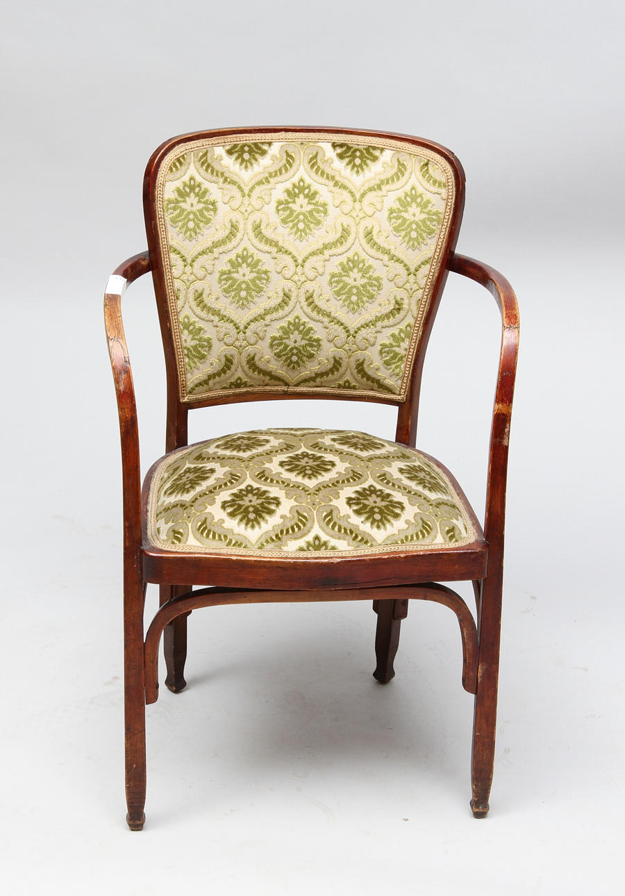 KARMSTOL, Thonet-typ, jugend, 1900-tal.