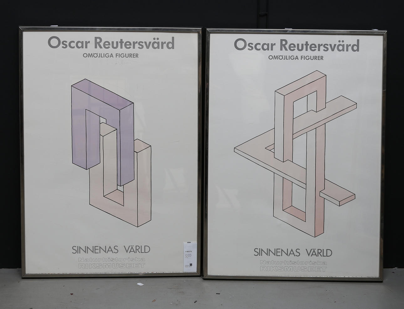 CARL FREDRIK REUTERSWÄRD. EFTER. Affischer, 2 st.