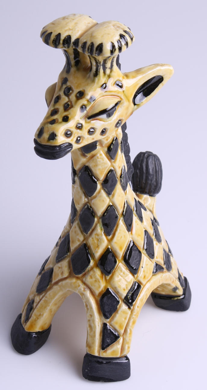 FIGURIN, keramik, GN - Rörstrand, Giraff.
