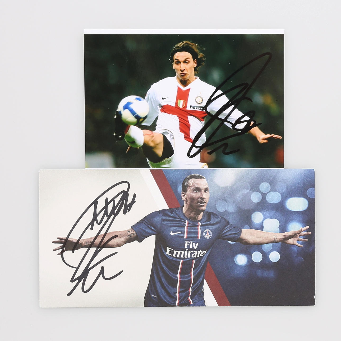 AUTOGRAPH. Zlatan Ibrahimovic (1981-). Swedish footballer - 2 