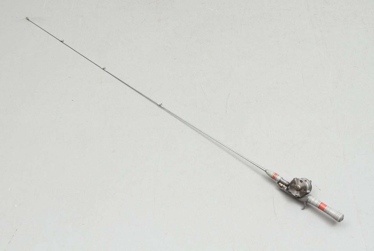 FISKESPÖ, med FISKERULLE, "Record Flyer 3000", AB Urfabriken, 1900-tal.