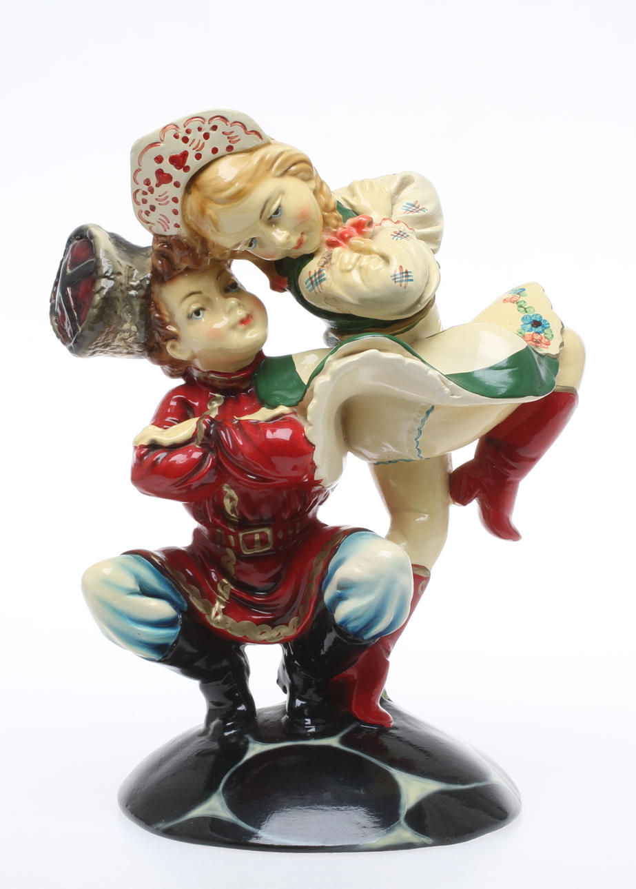 FIGURIN, gips, Italien, 1900-talets mitt.