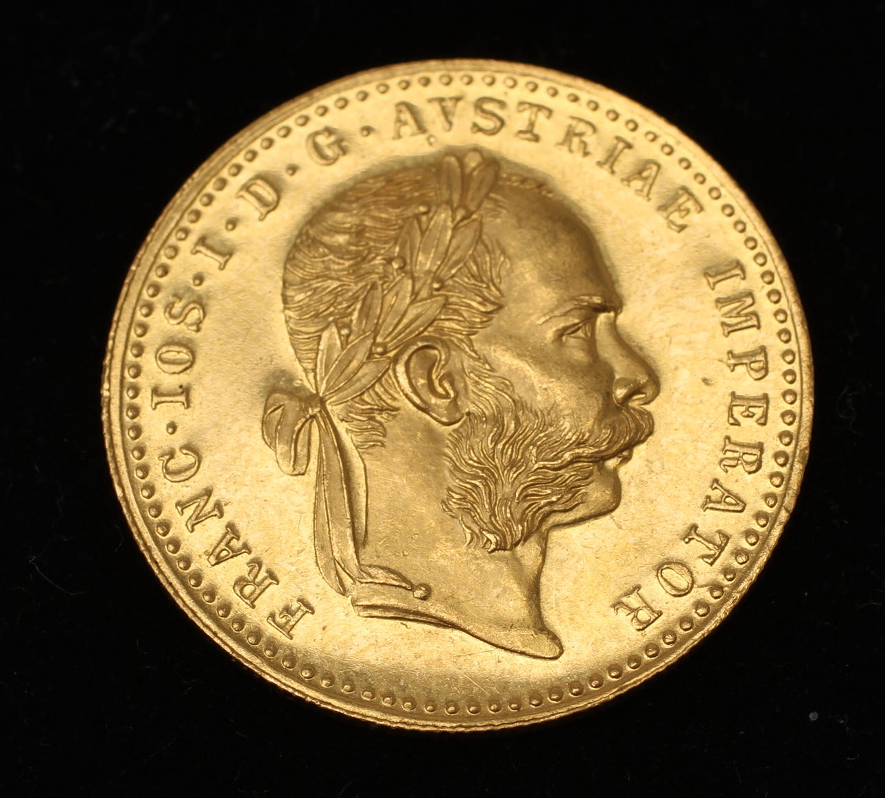 MYNT, 1 Dukat. 984/1000 guld, vikt ca 3,4 g.