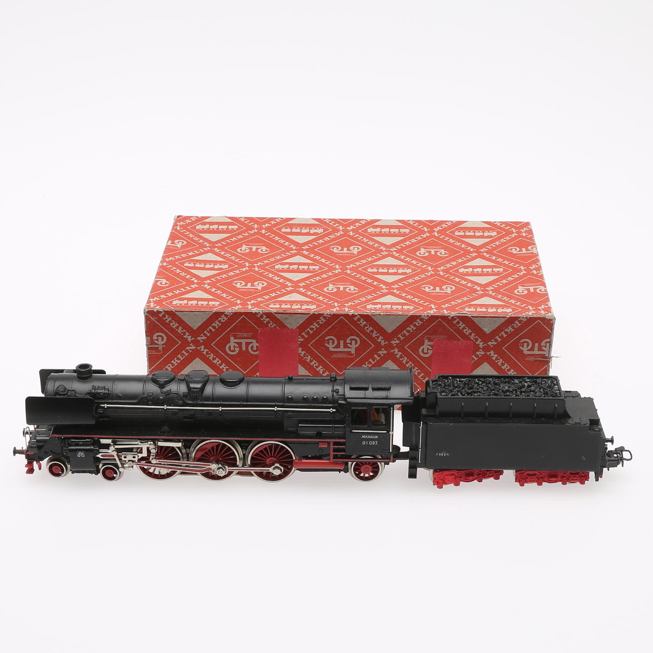 MÄRKLIN 01097, DAMPFLOKOMOTIVE MIT Tender, mit.
