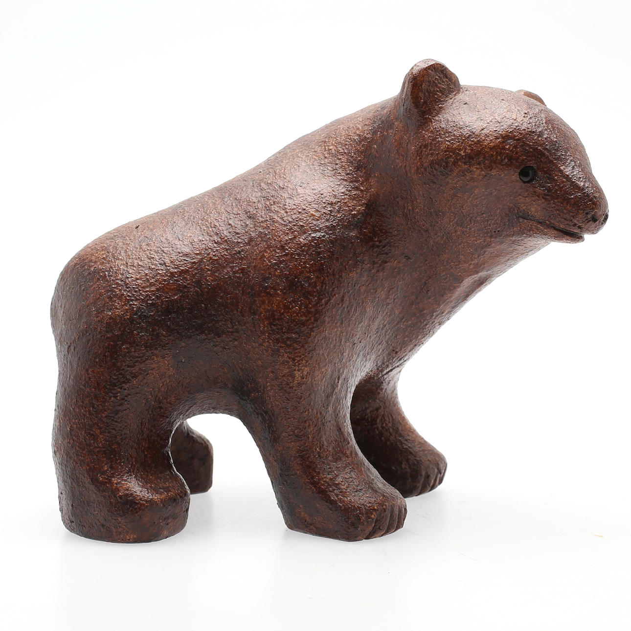 SCULPTURE, bear, Carl Roos, Hammerdals, plastic, 1900s.