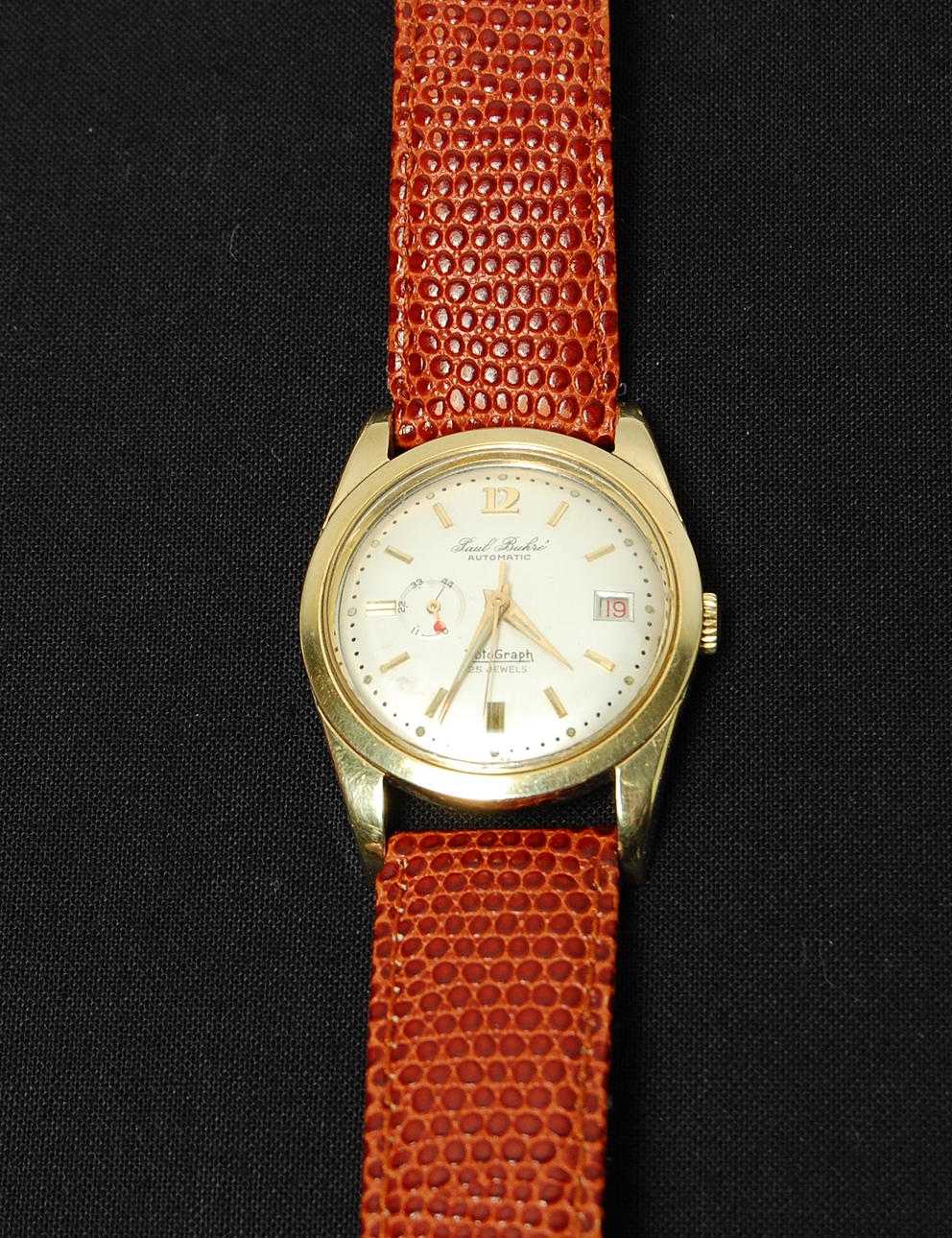 HERRARMBANDSUR, guld på stål, Paul Buhre.