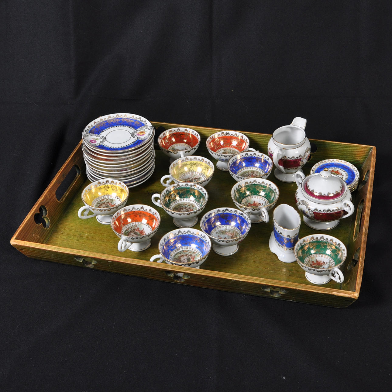 MOKKASERVICE, 30-teilig, Oscar Schlegelmilch.