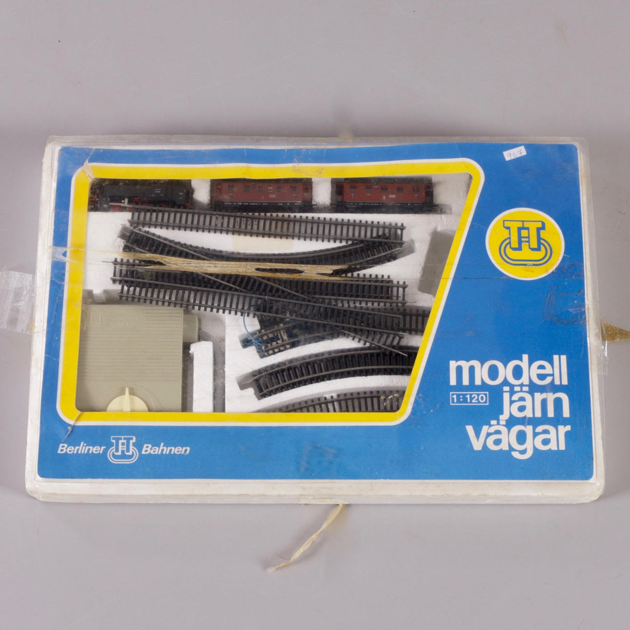 MODELO DE FERROCARRIL, TT Berliner Bahnen, escala 1:120.