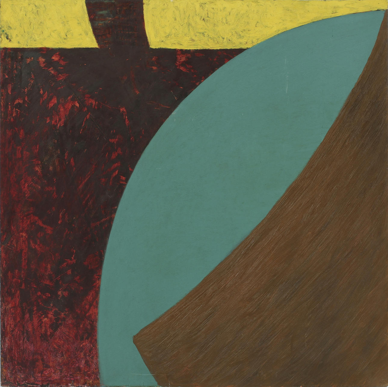 JOHAN SCOTT. Olja på plåt. Signerad och daterad -86 á tergo.