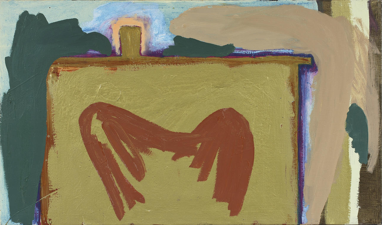 EVA LÖFDAL. Olja på duk, signerad.