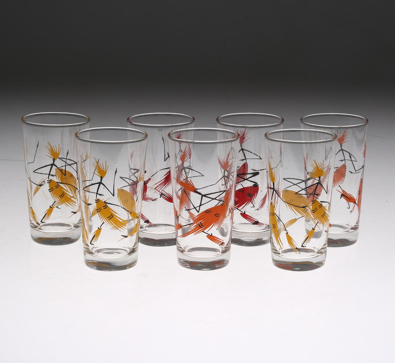 GLAS, 7 st, 1900-talets andra hälft.